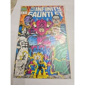 Infinity Gauntlet #5 Marvel 1991 Thanos Avengers Comic